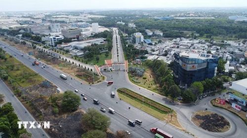 Một góc Khu công nghiệp Biên Hòa 2, Đồng Nai. (Ảnh: Sỹ Tuyên/TTXVN)