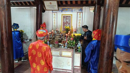 Nghi lễ chánh tế được tổ chức tại đình làng Hội An.