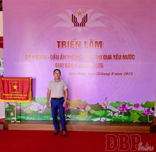 Anh Thào A Giàng tham gia Đại hội Thi đua yêu nước tỉnh giai đoạn 2020 - 2025.