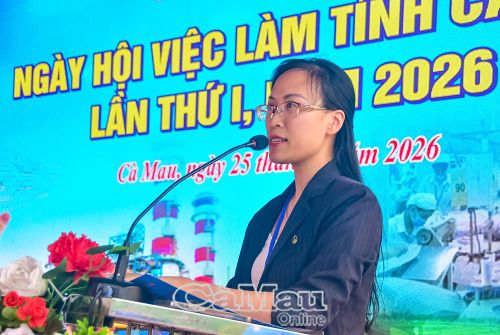 Bà Đặng Thị Ánh Ngọc, Trưởng phòng Quản lý tổng hợp, Văn phòng đại diện IM Japan tại Việt Nam chia sẻ về Chương trình phi lợi nhuận (chương trình hợp tác giữa Tổ chức phát triển nhân lực quốc tế (IM Japan) với Bộ Lao động - Thương binh và Xã hội Việt Nam (MOLISA) trong việc phái cử - tiếp nhận thực tập sinh kỹ năng Việt Nam sang thực tập kỹ thuật tại Nhật Bản).
