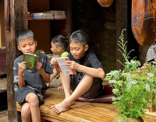 Không gian văn hóa đọc được tại điểm văn hóa, du lịch được kỳ vọng sẽ tạo ra mô hình trải nghiệm văn hóa cho người dân và du khách. Ảnh: Đăng Khôi