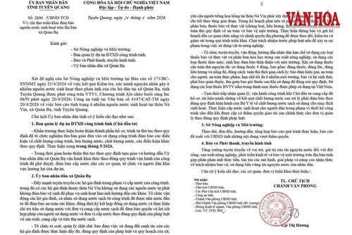 Tuyên Quang chỉ đạo triển khai đảm bảo nguồn nước sinh hoạt tại xã Quản Bạ