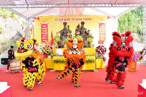  Lễ giỗ được tổ chức tại Khu di tích lịch sử - văn hóa Đại Hùng. 