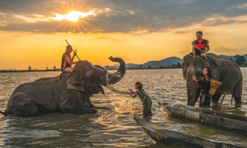 Buôn Đôn - Nơi hội tụ văn hóa và thiên nhiên Tây Nguyên. Ảnh: Tư liệu