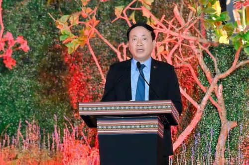  Phó Bí thư Tỉnh ủy, Chủ tịch UBND tỉnh Phạm Anh Tuấn phát biểu tại chương trình. Ảnh: Đức Thụy 