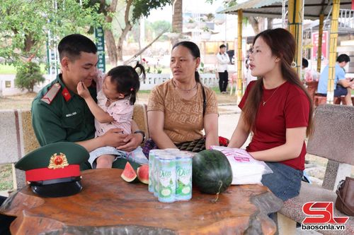 Gia đình là điểm tựa của người chiến sĩ