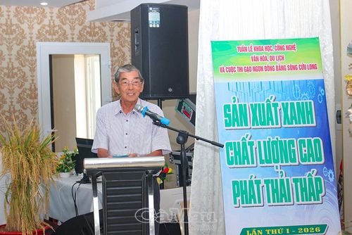 Anh hùng Lao động Hồ Quang Cua cho rằng việc đăng ký thương hiệu là “lá chắn pháp lý” quan trọng đối với doanh nghiệp.