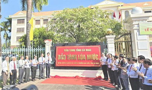 Thành lập Bảo tàng Lúa nước tỉnh Cà Mau. (Ảnh: VGP/LS).