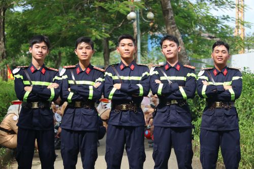  Học viên Đại học Phòng cháy Chữa cháy. Ảnh: FBNT.
