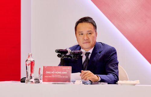 Chủ tịch Techcombank Hồ Hùng Anh. Ảnh: TCB.