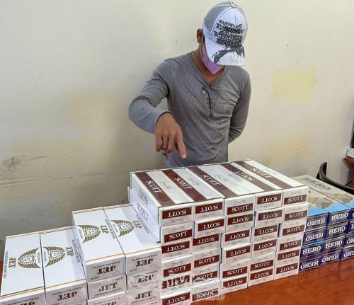 Thuốc lá lậu bị lực lượng chức năng phát hiện và xử lý tại tỉnh Cà Mau