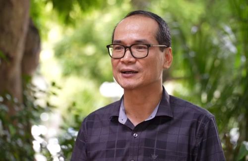 Ông Phạm Hồng Lượng, Phó Cục trưởng Cục Lâm nghiệp và Kiểm lâm (Bộ Nông nghiệp và Môi trường). (Ảnh: Đỗ Bảo)