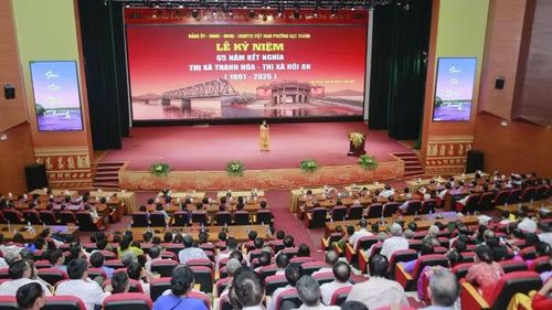 Toàn cảnh buổi lễ.