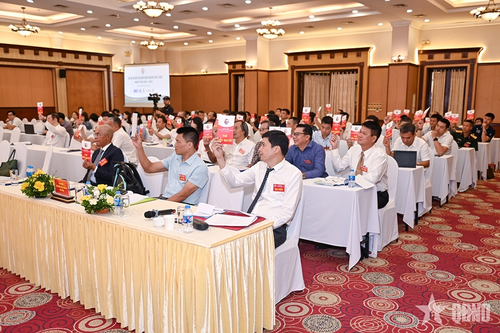 Các đại biểu tham dự Đại hội Liên đoàn Bóng chuyền Việt Nam nhiệm kỳ 2026-2031. 