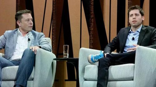 Elon Musk và Sam Altman từng là bạn bè cùng chung lý tưởng. Ảnh: Getty.
