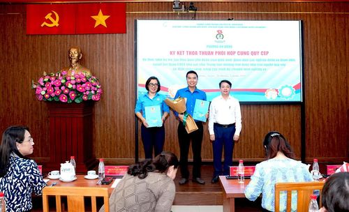Đồng hành cùng đoàn viên, Công đoàn phường An Đông và Quỹ CEP ký kết chương trình hỗ trợ vay vốn an toàn.
