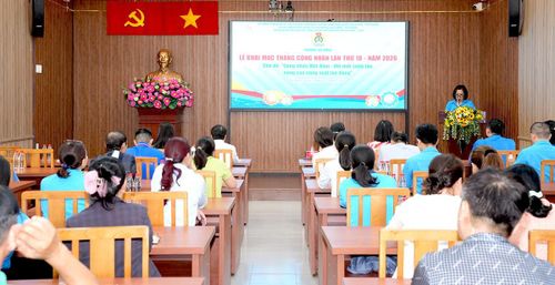 Lễ phát động Tháng Công nhân năm 2026 tại phường An Đông, khởi đầu chuỗi hoạt động ý nghĩa hướng tới người lao động.