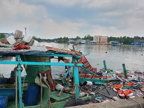 Vụ cháy, nổ tàu cá gây thiệt hại khoảng 1,5 tỷ đồng