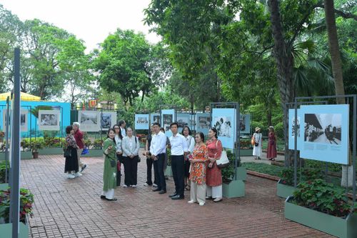 Triển lãm đã thu hút sự quan tâm của công chúng, du khách.