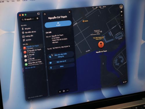 Apple cập nhật địa điểm theo chuẩn mới.
