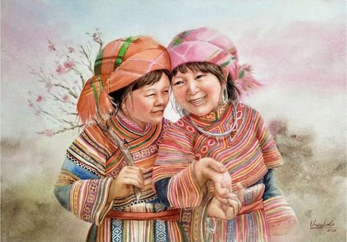 Tác phẩm "Đôi bạn thân" của tác giả Liễu Đặng.