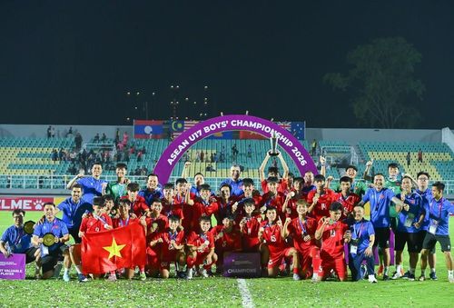 Nam U.17 Việt Nam dự giải U.17 châu Á 2026 với hành trang vô địch giải U.17 Đông Nam Á 2026.