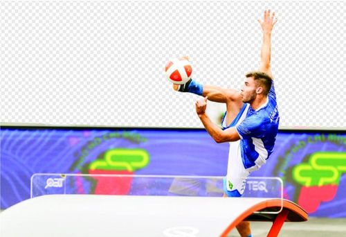 Giải Vô địch Teqball thế giới 2024 do TPHCM lần đầu đăng cai, tổ chức ở đường đi bộ Nguyễn Huệ (ẢNH: DŨNG PHƯƠNG)