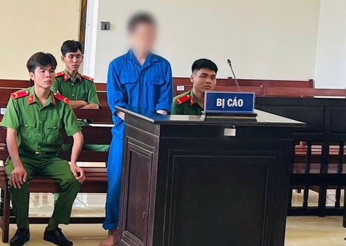 Bị cáo Nguyễn Văn Lể tại phiên tòa xét xử sơ thẩm.