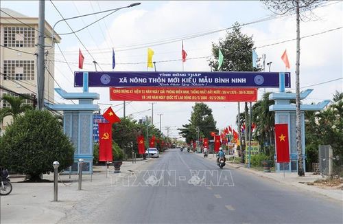Xã Bình Ninh trước đây là vùng căn cứ cách mạng nay đã phát triển thành xã nông thôn mới kiểu mẫu.