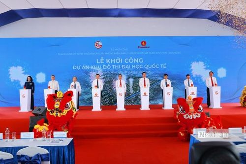 Nhiều dự án đồng loạt khởi công (ảnh SG).
