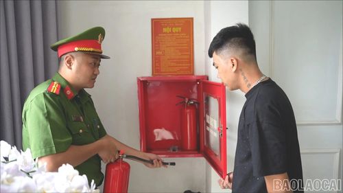 Công tác phòng cháy, chữa cháy cũng được các đơn vị triển khai thường xuyên, liên tục.