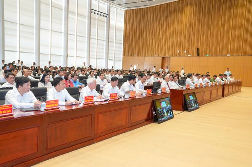 Đại biểu dự buổi tiếp xúc. Ảnh: Đàm Thanh