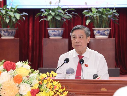 Chủ tịch HĐND TP. Cần Thơ Đồng Văn Thanh phát biểu khai mạc kỳ họp