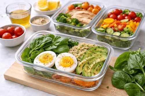 Nên kết hợp cùng các loại rau củ giàu chất xơ và tinh bột phức hợp.