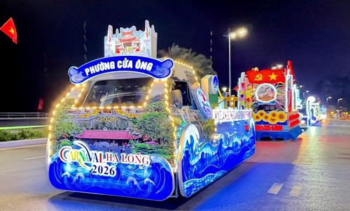 Trong khuôn khổ Tuần Văn hóa, Thể thao và Du lịch tỉnh Quảng Ninh chào hè 2026, Hội thi thiết kế, sáng tạo, thi công mô hình trình diễn, diễu hành Carnaval Hạ Long 2026