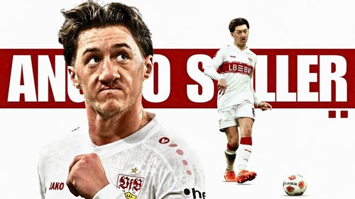 MU vẫn đang theo dõi sát sao Angelo Stiller. Ảnh: FootballTransfer