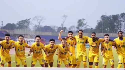 Sông Lam Nghệ An FC tiếp đón Hoàng Anh Gia Lai FC lúc 18h00 ngày 3/5. Ảnh BNA.