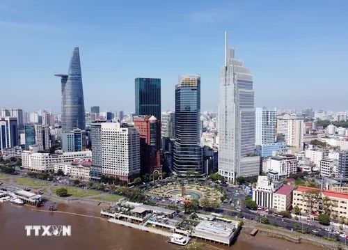 Sau 51 năm miền Nam hoàn toàn giải phóng, đất nước thống nhất, Thành phố Hồ Chí Minh đã có sự đổi thay to lớn. (Ảnh: Thanh Vũ/TTXVN).