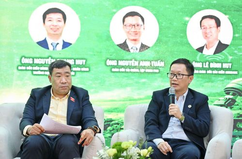 Giám đốc Tài chính, CTCP Tập đoàn PAN Nguyễn Anh Tuấn (hình phải).