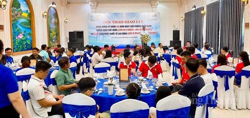 Quang cảnh tại buổi lễ.