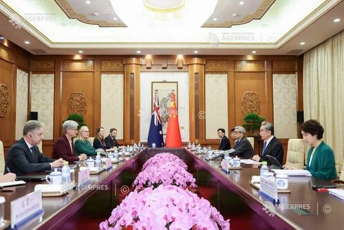 Cuộc đối thoại ngoại giao và chiến lược Trung Quốc- Australia lần thứ tám tại Bắc Kinh, thủ đô của Trung Quốc, ngày 29 tháng 4 năm 2026. Ảnh: Tân Hoa Xã