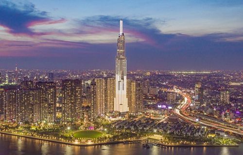 TP. Hồ Chí Minh nhìn từ trên cao. Ảnh: TTXVN