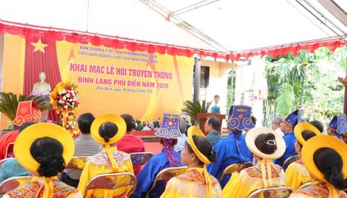 Khai mạc Lễ hội truyền thống Đình Phú Diễn năm 2026