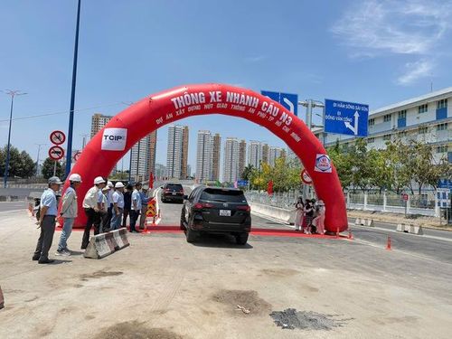 Nghi thức thông xe nhánh cầu N3, nút giao An Phú
