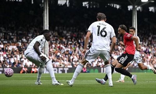 Theo Siêu máy tính Chat GPT, Arsenal sẽ đánh bại Fulham 2–0 và có trọn 3 điểm ở vòng 35 Ngoại hạng Anh. Ảnh: Reuters.
