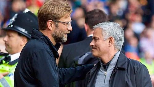 Klopp được cho không màng dẫn dắt Real Madrid, thay vào đó để mắt đến công việc ở tuyển Đức. Còn Mourinho rất muốn được quay lại Bernabeu lần nữa. Ảnh: Defensa