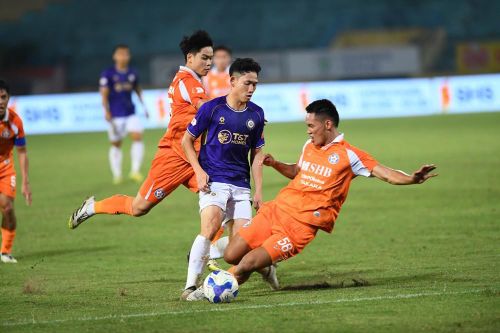 Hà Nội FC thắng kịch tính Đà Nẵng - Ảnh: HNFC