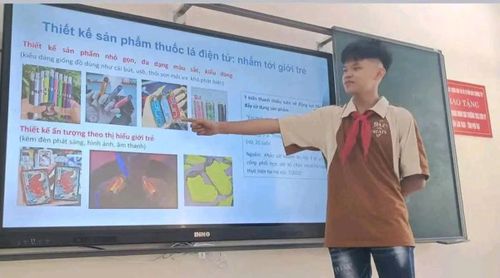 Học sinh hào hứng với những buổi chia sẻ về tác hại của thuốc lá