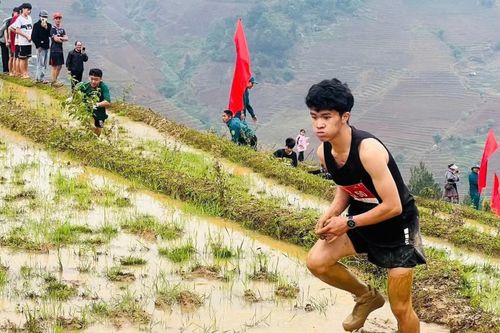 Địa hình này tạo nên thử thách không nhỏ cho các vận động viên.