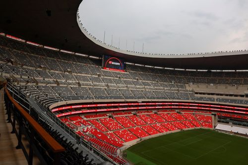 Toàn cảnh sân vận động Mexico City (Mexico), khi nước này chuẩn bị cho World Cup 2026. Ảnh: Raquel Cunha/Reuters.